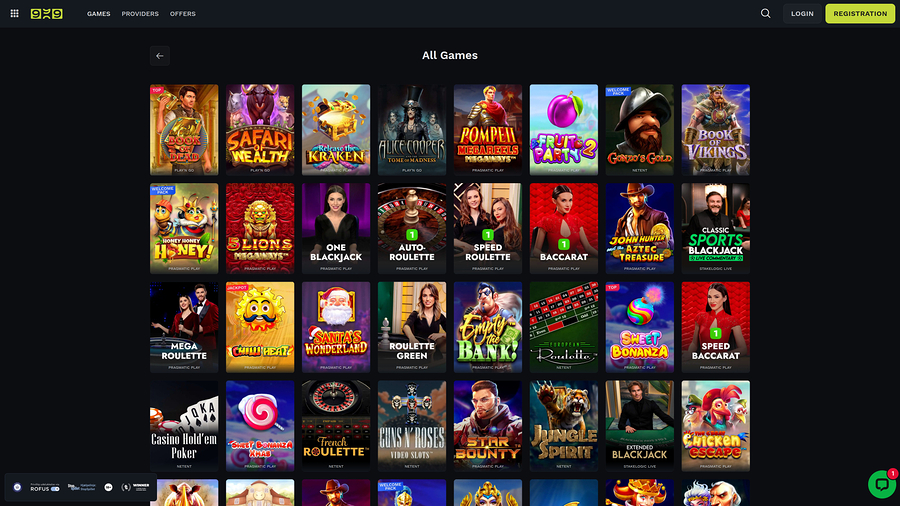 Casino999 Desktop Games