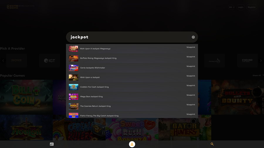 CasinoCasino Desktop Jackpot