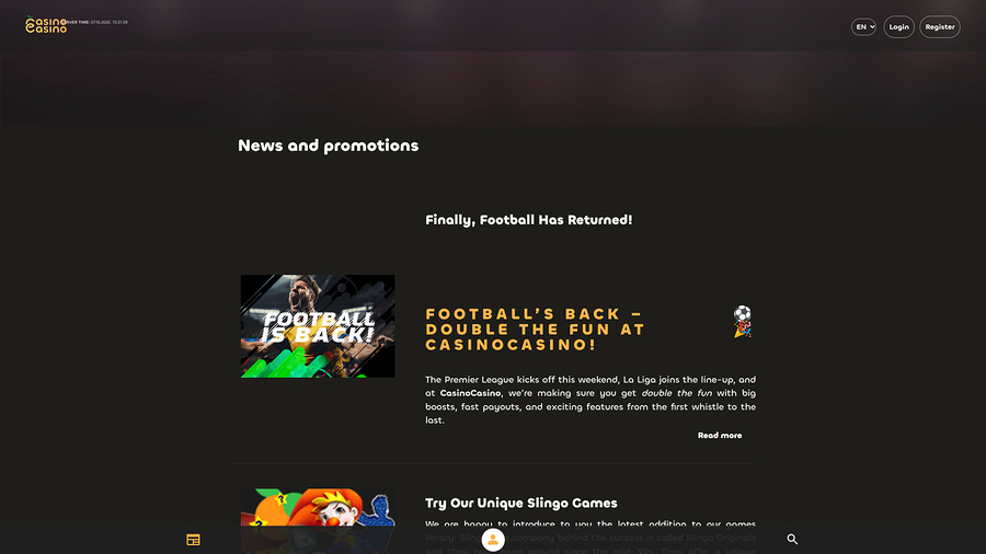 CasinoCasino Desktop Promotions