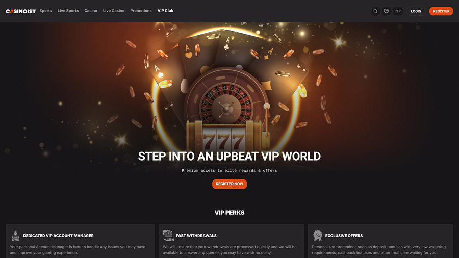 Casinoist Game VIP Program