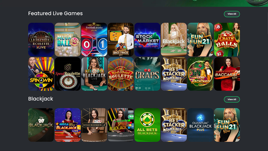 CasinoKings.com Live Dealer Desktop