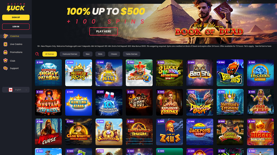 CasinoLuck Games Desktop