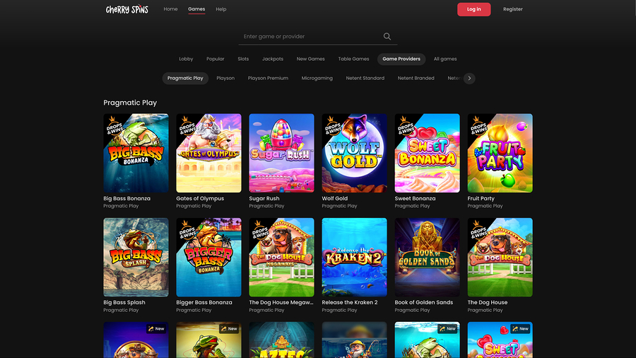 Cherry Spins game developers desktop