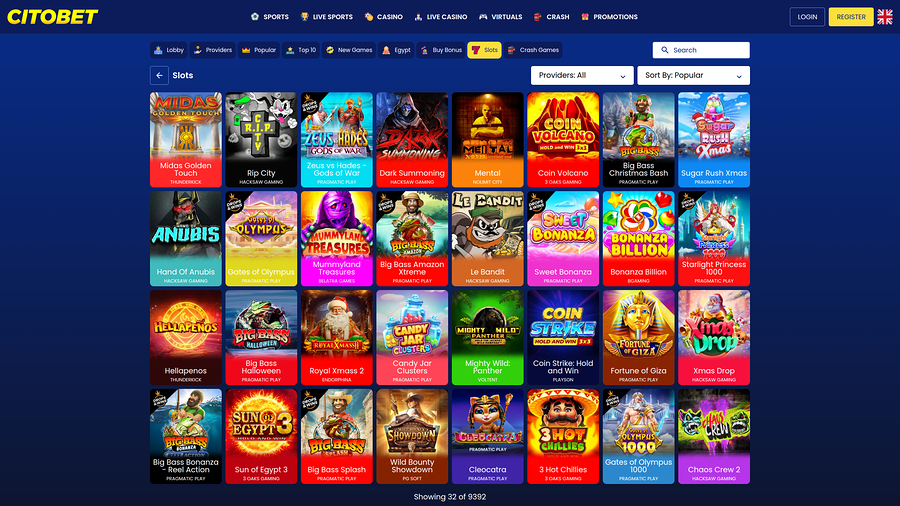 Citobet Games Desktop