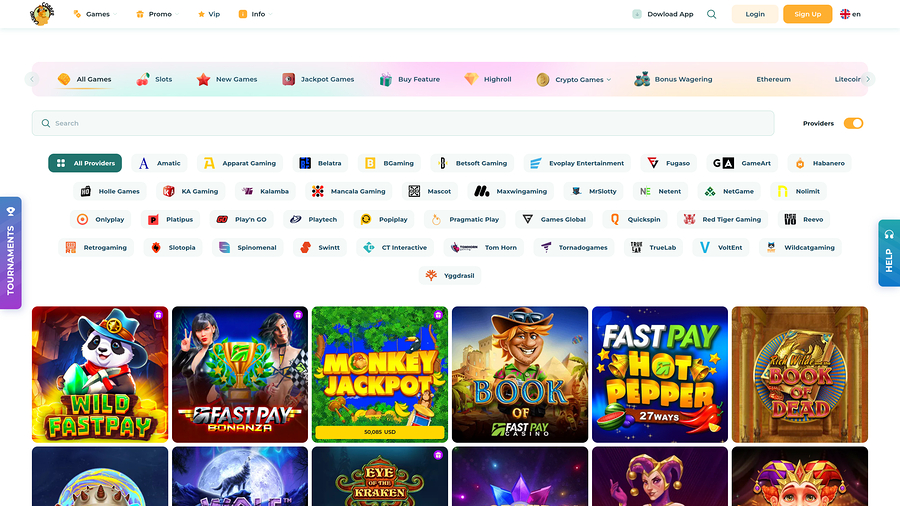 Cobber Casino Game Developers Desktop