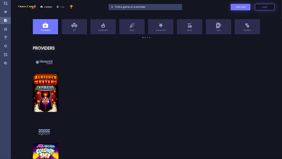 Conquer Casino Game Developers Desktop