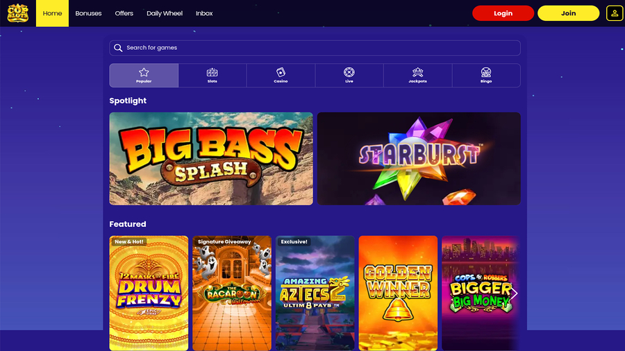 Cop Slots Casino Games Desktop