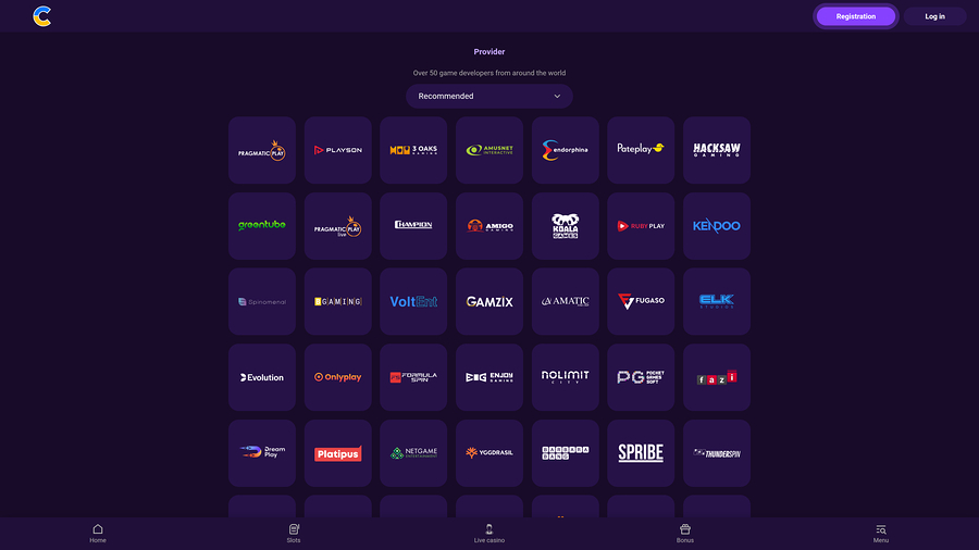 Cosmolot Casino Desktop Game Developers