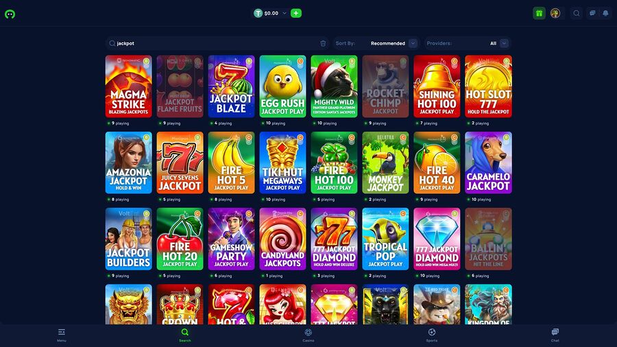 Cybet Casino Desktop Image Jackpot