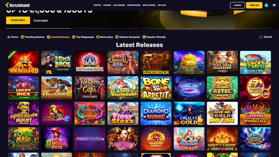 Juegos de escritorio de casino DazzleHand