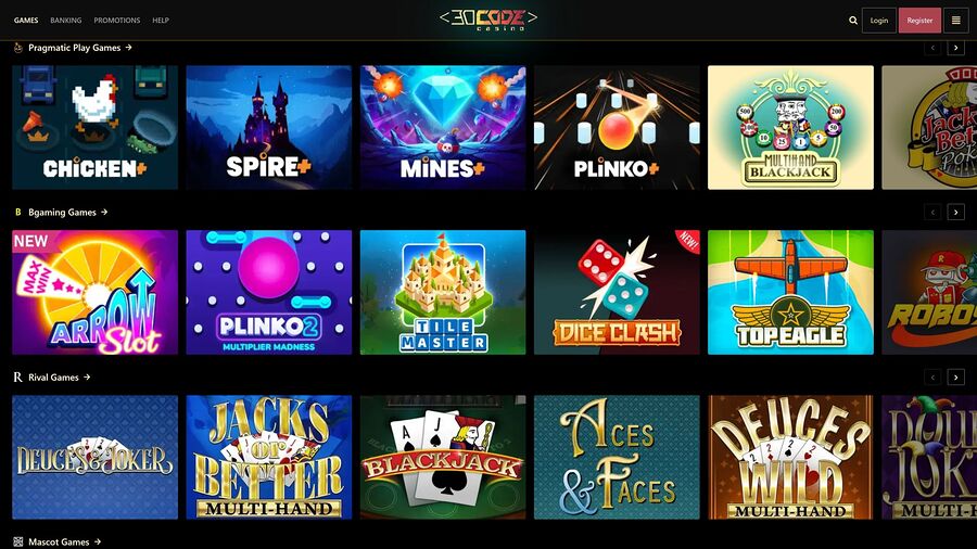 Decode Casino Desktop Game Developers