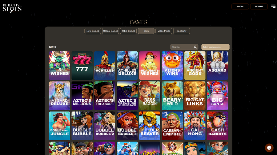 Detective Slots Games Desktop