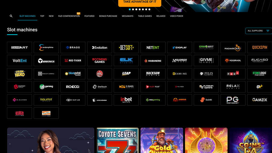 Desarrolladores de juegos de escritorio para el casino Directionbet