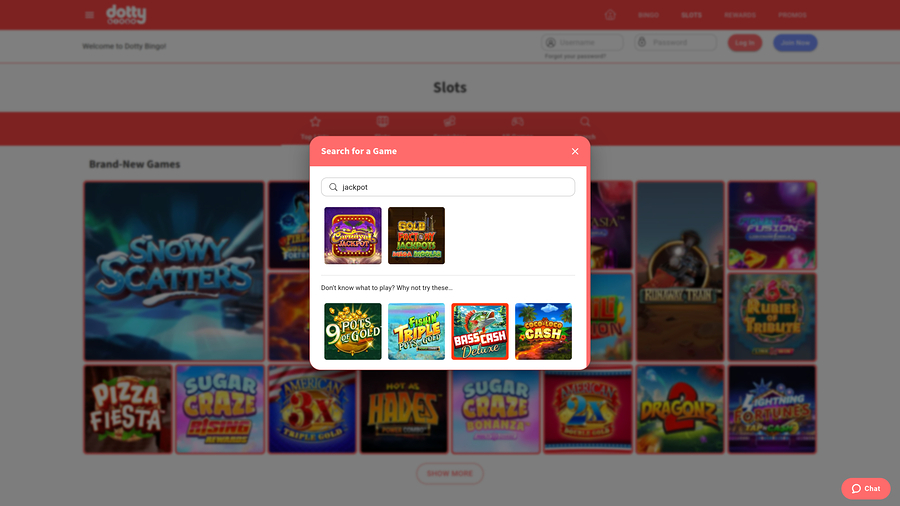 Dotty Bingo Jackpot Desktop