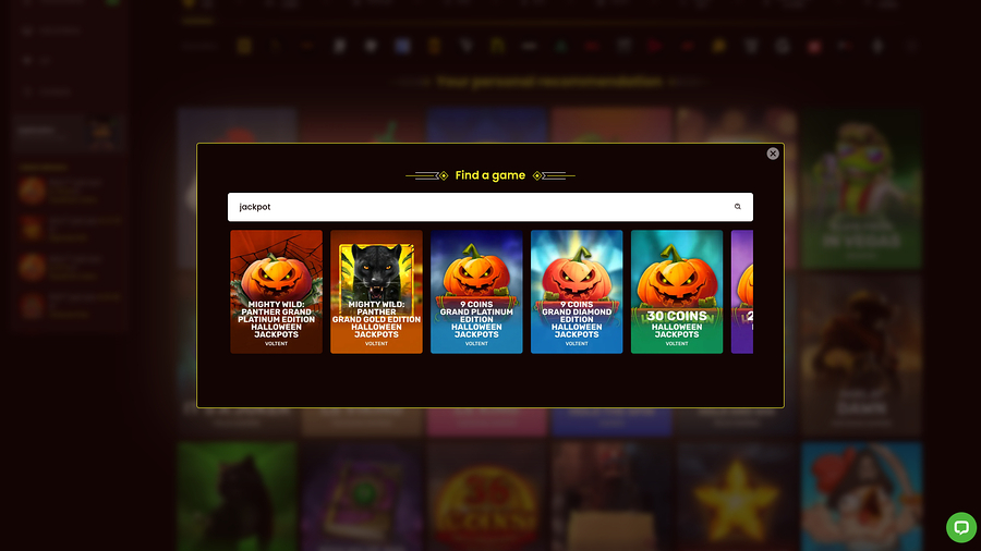 Jackpot de escritorio del casino DragonSlots