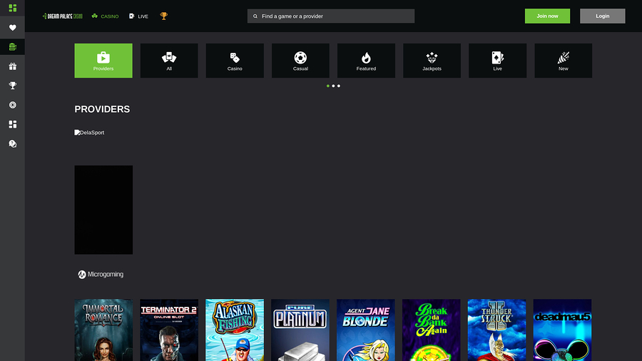 Dream Palace Casino Game Developers Desktop