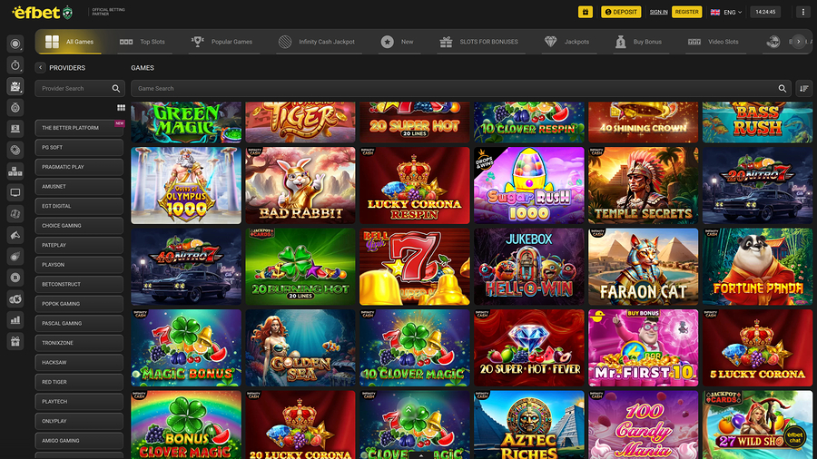 Efbet Game Developers Desktop