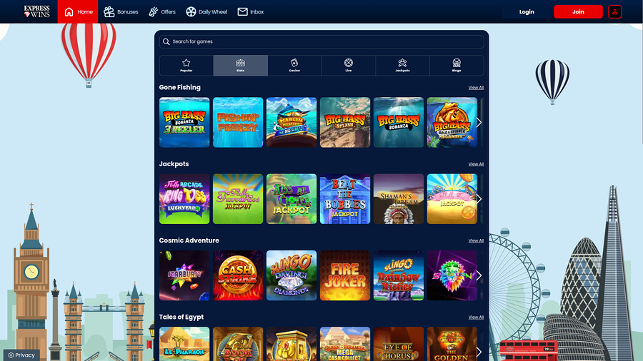 Express Wins Desktop Games