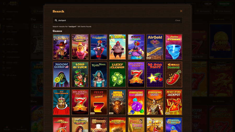 FatPirate Casino Desktop Jackpot