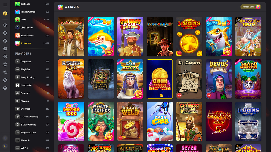 FEZbet Casino Desktop Games