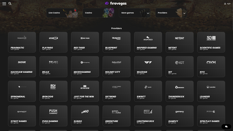 Fire Vegas Casino Desktop Game Developers