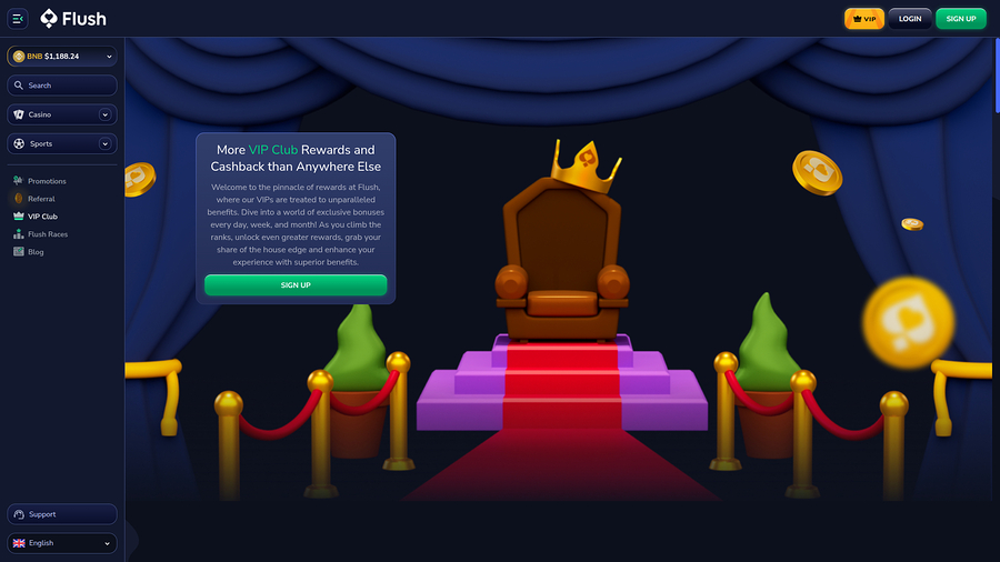 Flush Desktop VIP Program