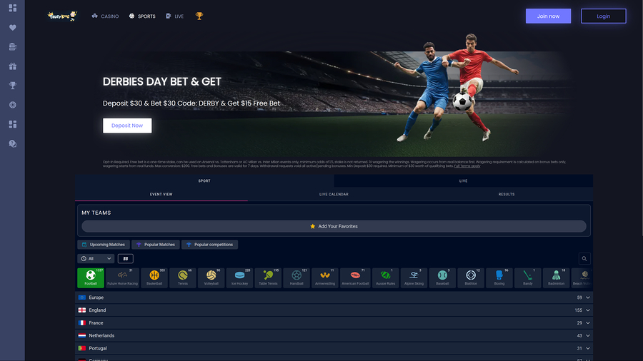 Fruity King Casino Desktop Sports