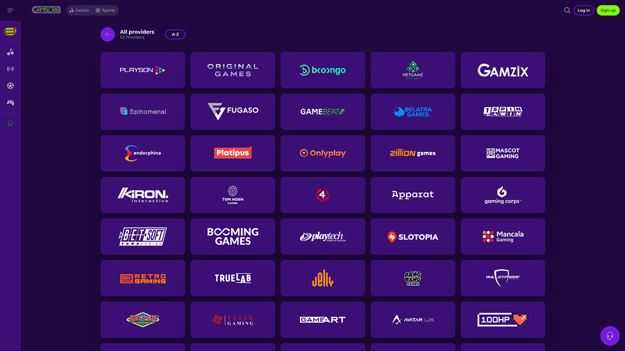 Gambloria Casino Desktop Game Developers