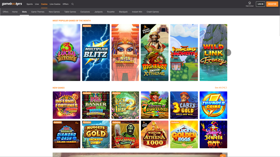 Gamebookers Desktop Games