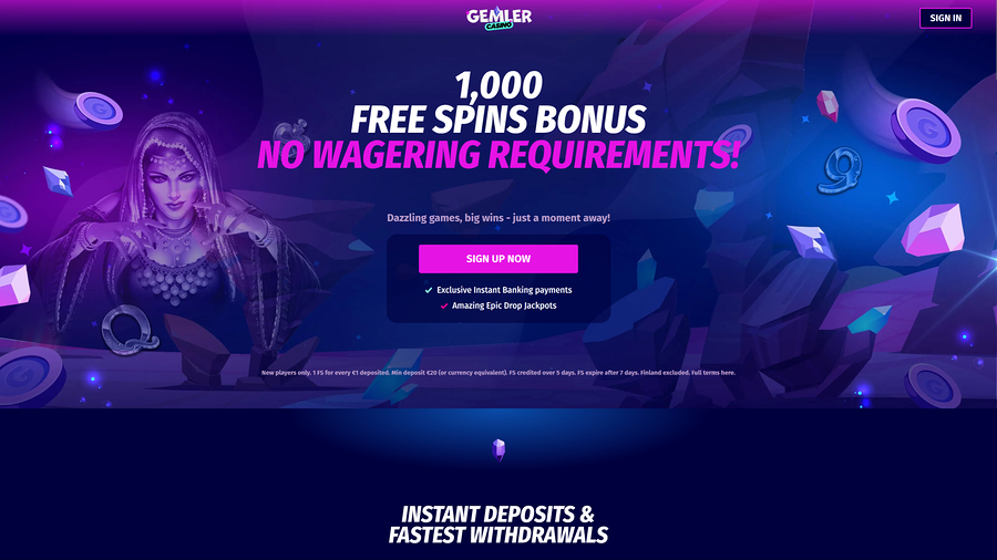 Gemler Desktop Homepage