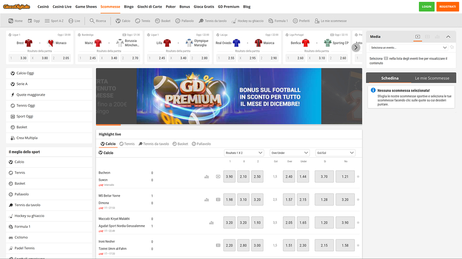 Gioco Digitale Casino Desktop Sports