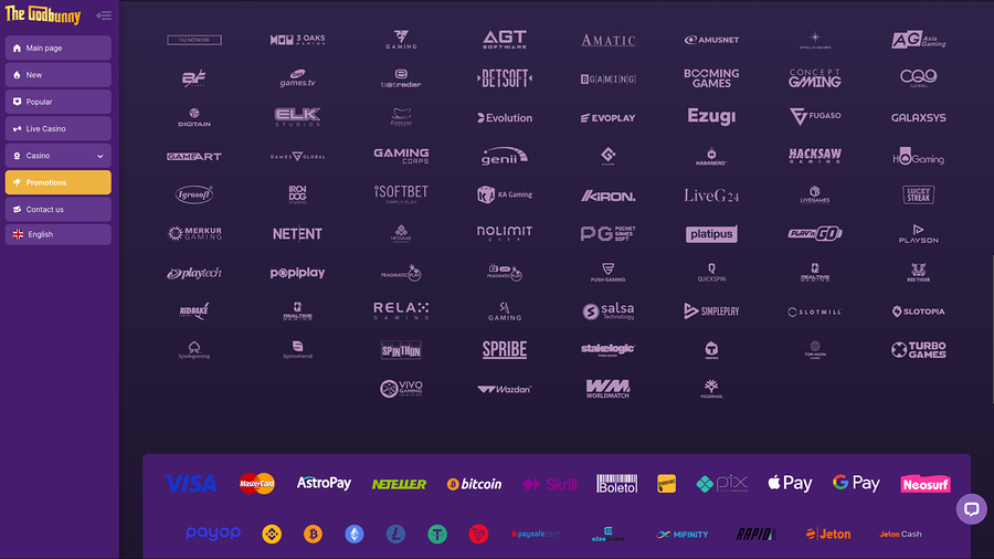 GodBunny Casino Desktop Game Developers