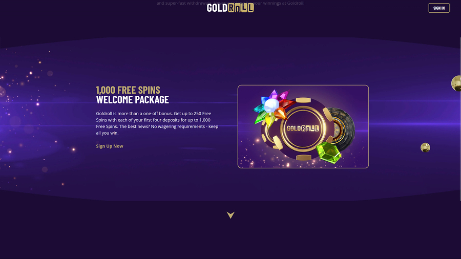 Gold Roll Desktop Promotions