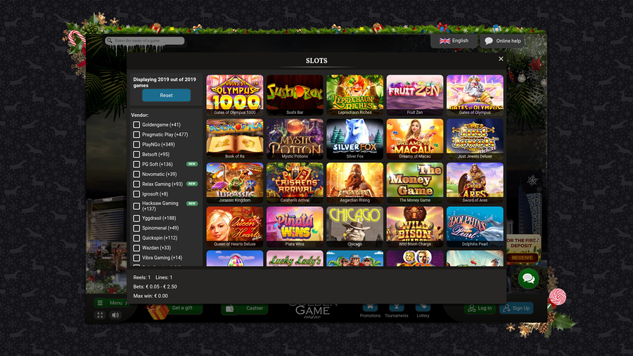 Golden Game Casino Desktop Game Developers