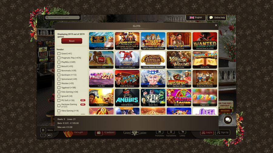 Grand Casino Desktop Game Developers
