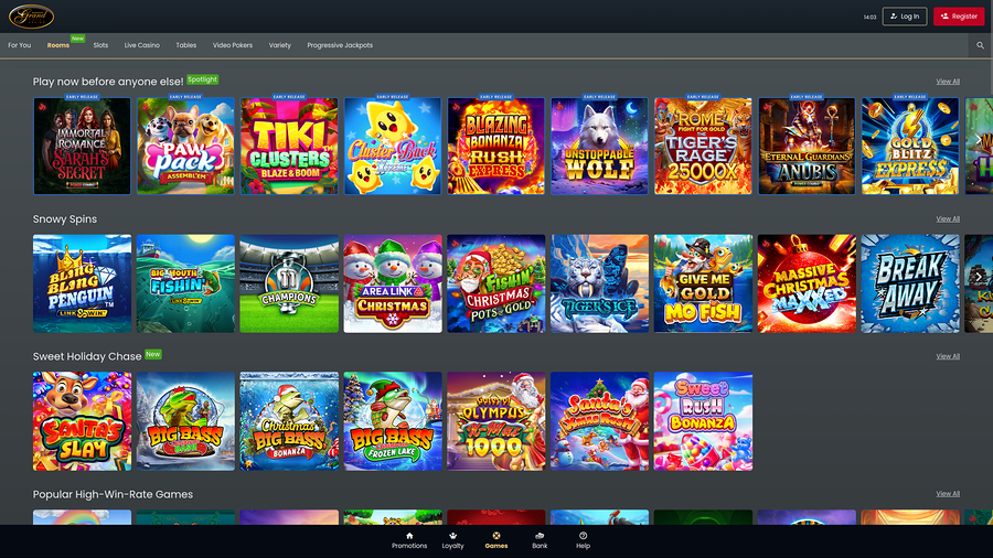 Grand Hotel Casino Desktop Rooms