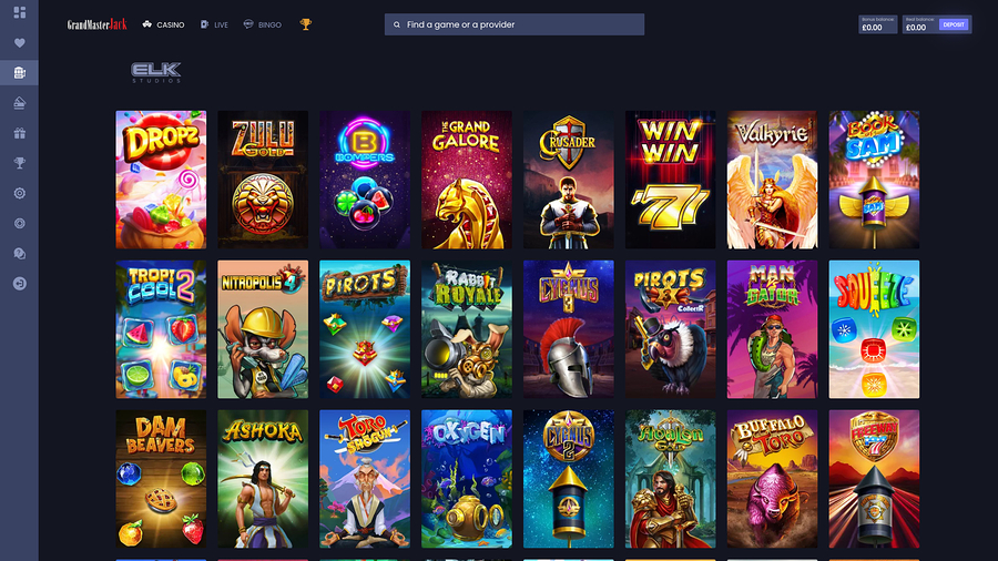 Grand Master Jack Casino Desktop Game Developers