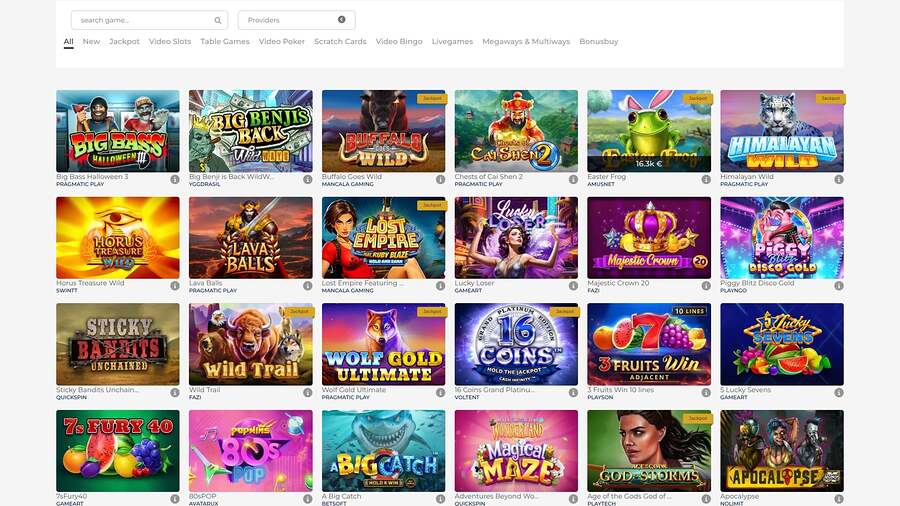 Gudar Casino Games Desktop