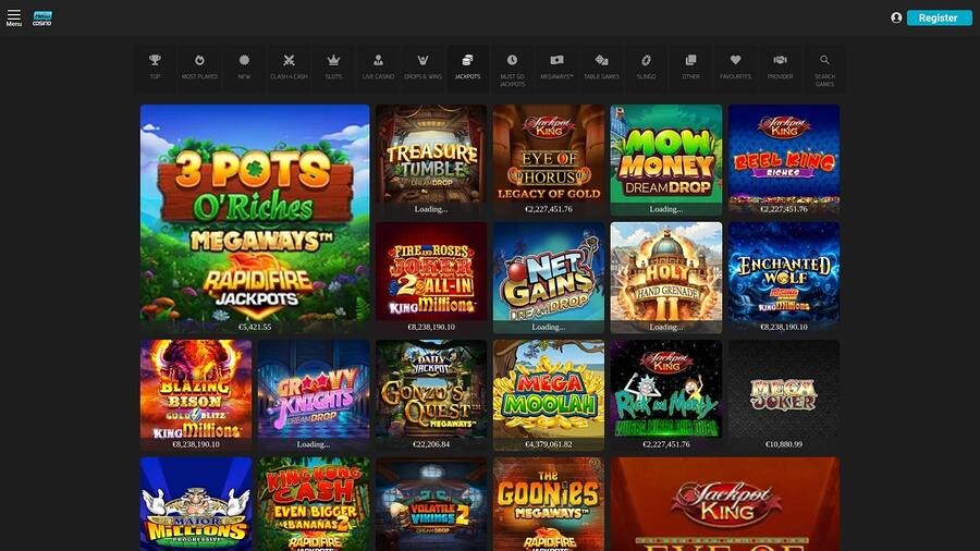 Hello Casino Jackpot Desktop