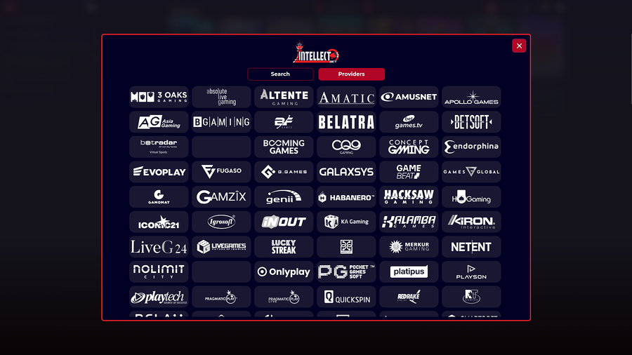 Intellectbet Casino Desktop Game Developers