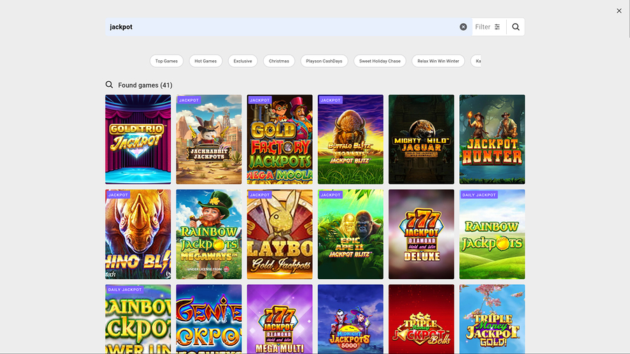 Interwetten Casino Desktop Jackpot