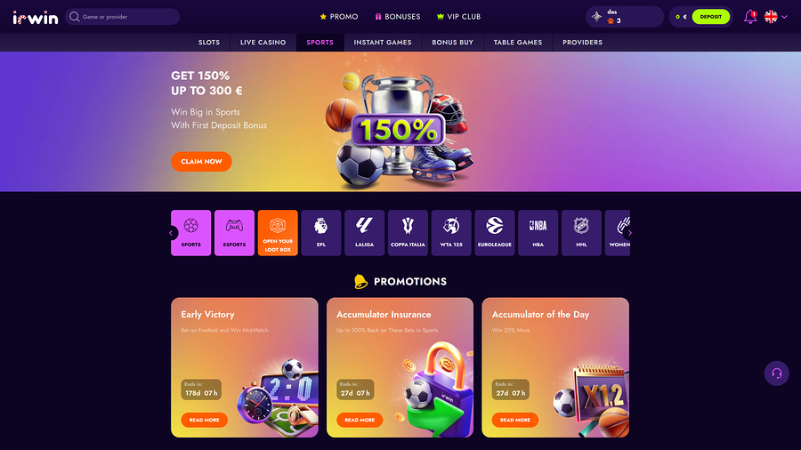 Irwin Casino Deportes de escritorio