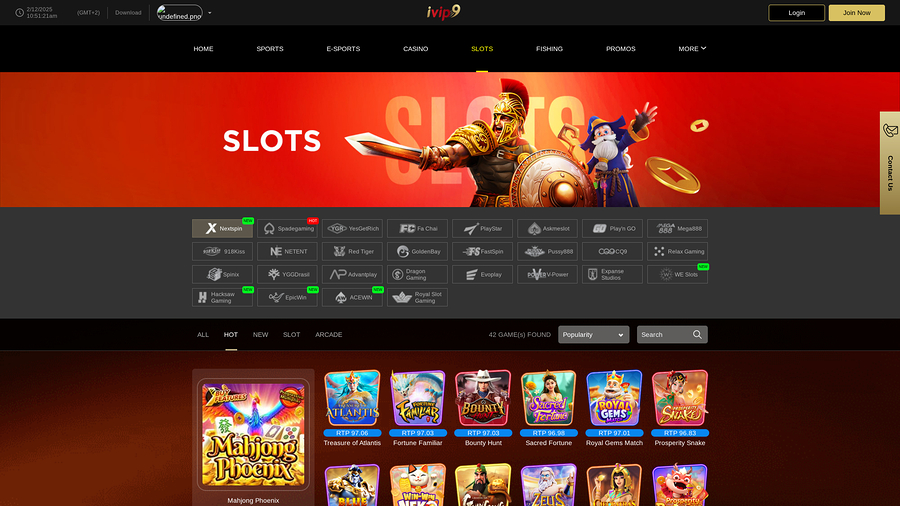 IVIP9 Casino Game Developers Desktop