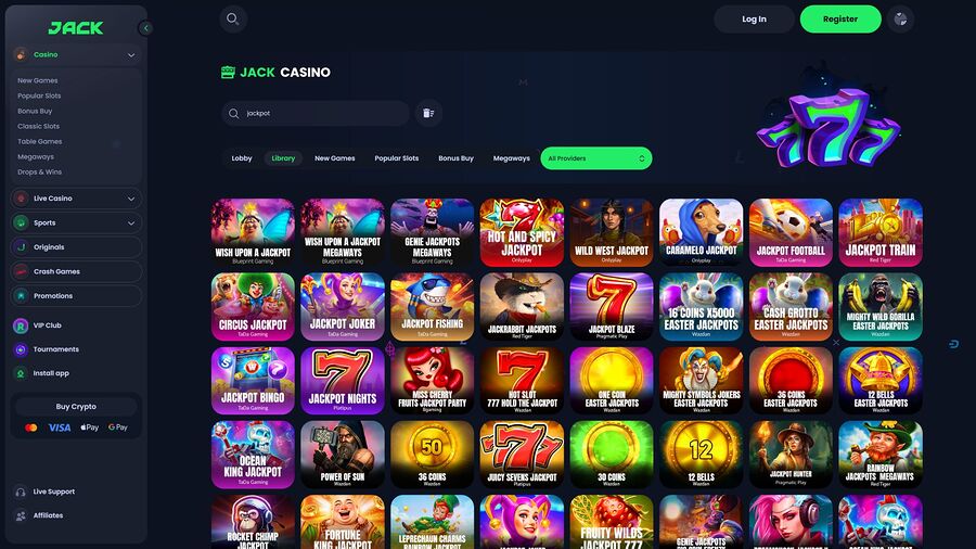 Bote del Casino Jack para Escritorio
