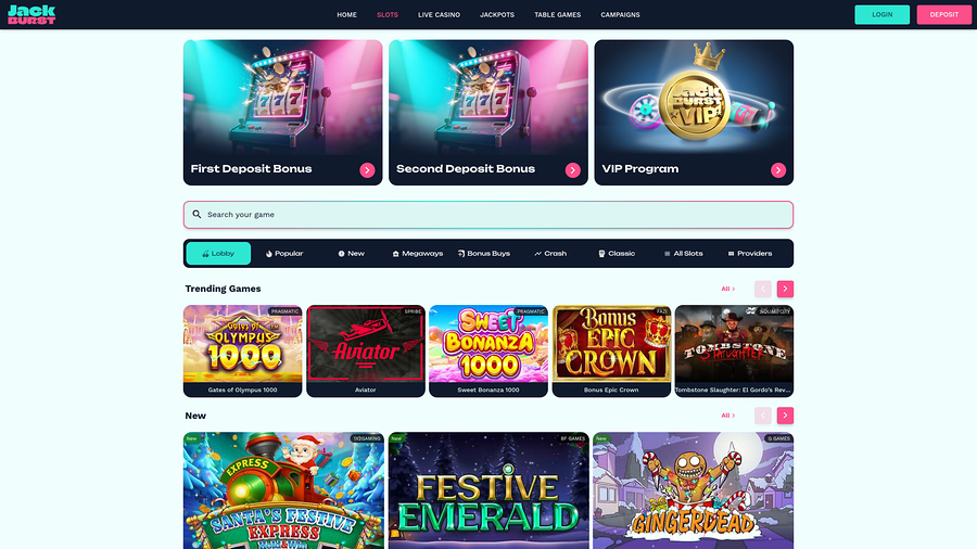 Jackburst Games Desktop