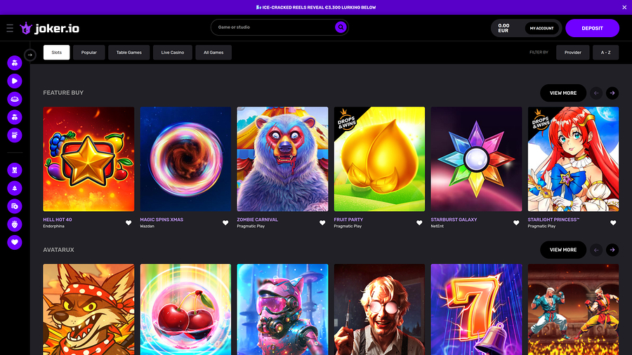 Joker.io Games Desktop