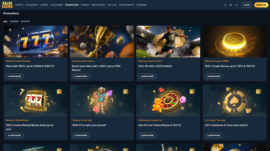 Promociones del Casino Kaleo