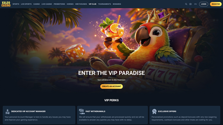 Programa VIP del Casino Kaleo