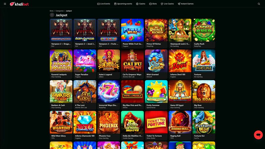 Premio mayor de escritorio de Kheli Bet Casino