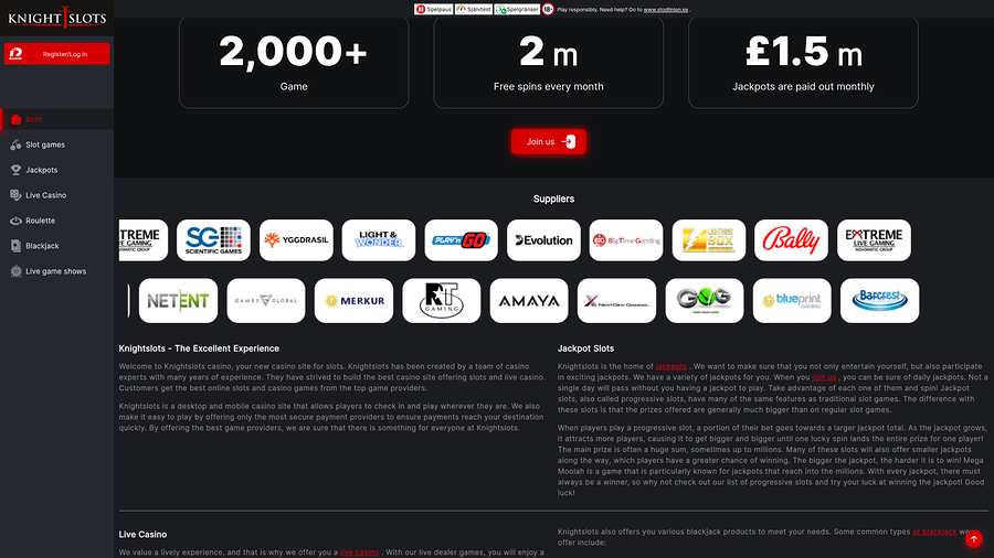 Knightslots Desktop Game Developers